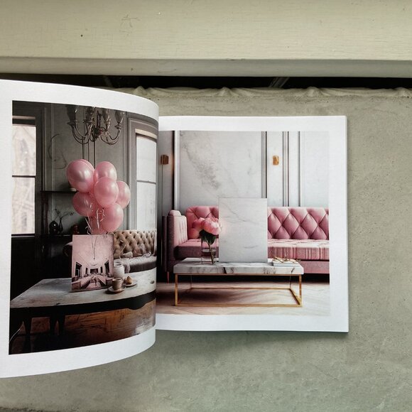 Interior De sign Book, Decorating Book, Design in Pink - Picture 9 of 10